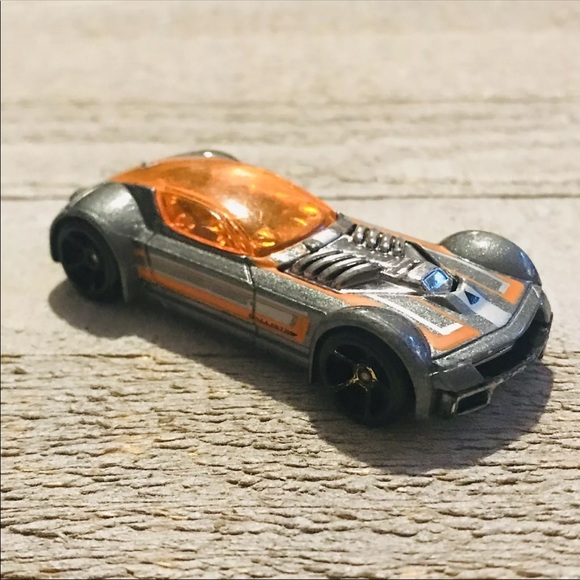 Hot Wheels Other - Hot Wheels Ballistik Diecast Car Silver With Orange Glass Malaysia 2001